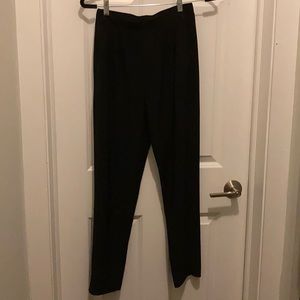 Black professional-style joggers